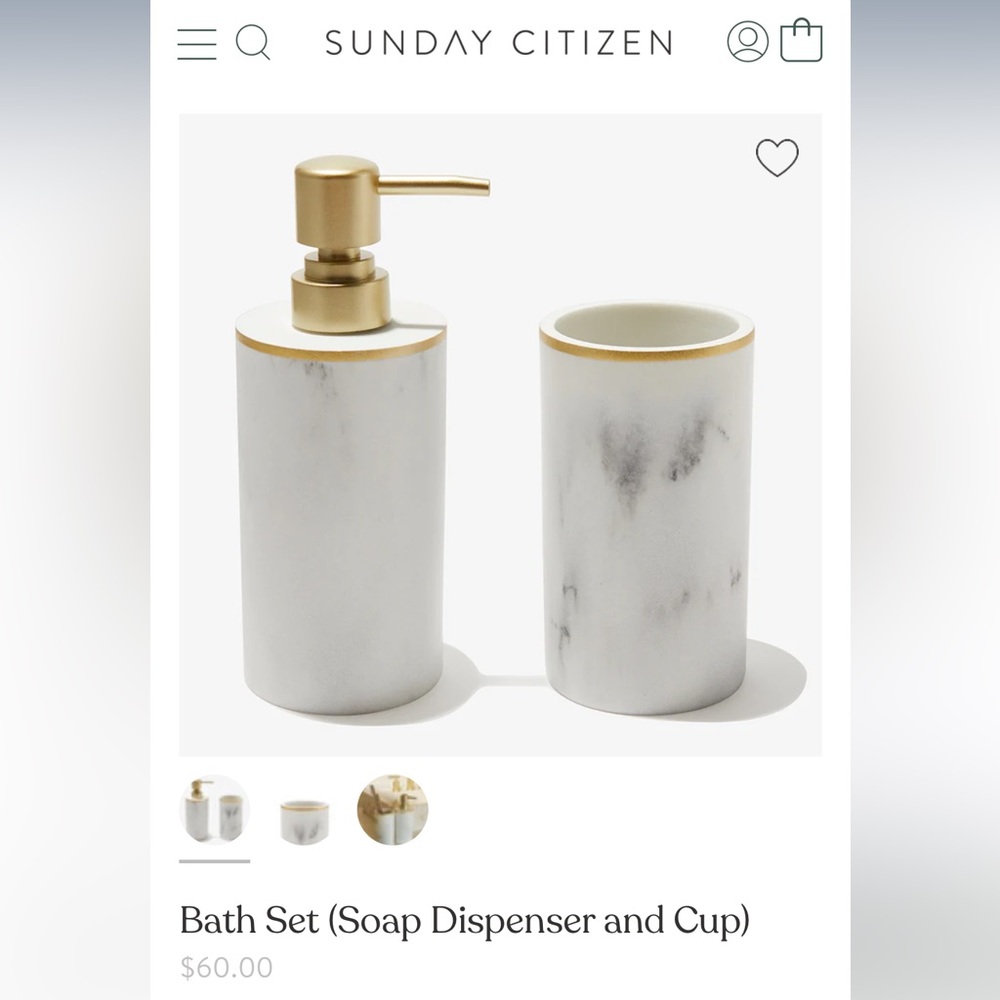 Sunday Citizen Bath Set